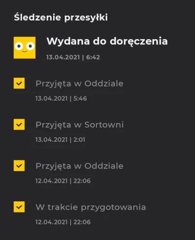 olito - Zakup wczoraj przed pójściem spać. Dziś rano wydano do doręczenia. JAK???? #i...