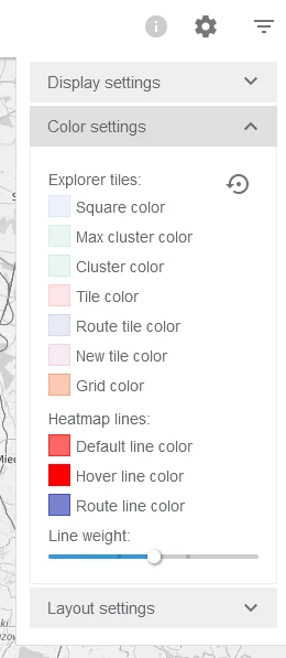 Dziaku - @westu: map settings -> color settings i możesz sobie dowolne kolorki kwadra...
