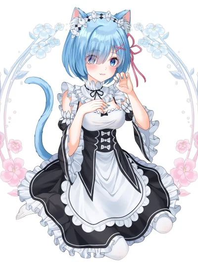 l.....f - #randomanimeshit #rezero #rezerokarahajimeruisekaiseikatsu #rem #maid #kemo...