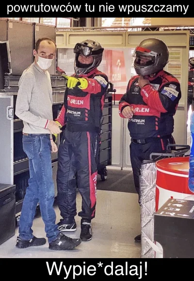 Konrad_Racer - Dzień dobry Pan kierowca, proszę wyjść
#Kubica #F1 #powrutcontent