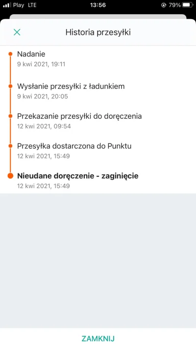 MsNessime - @olito: Za to Poczta Polska jak w załączonym obrazku. Zaznaczę że nadawca...