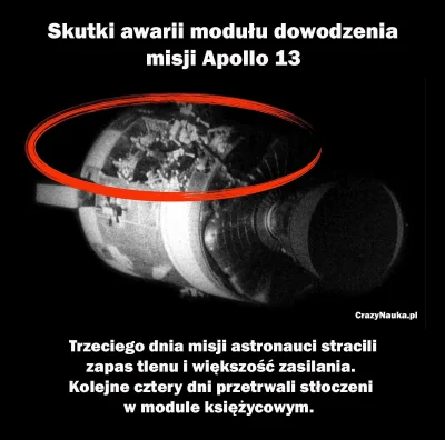 ntdc - Dokładnie 51 lat temu, 13 kwietnia 1970 roku, w trzecim dniu misji na Księżyc,...