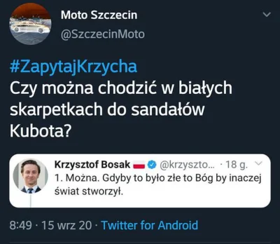 januszzczarnolasu - > i wtedy wchodzi on, cały na biało...

@xandra: ( ͡° ͜ʖ ͡°)