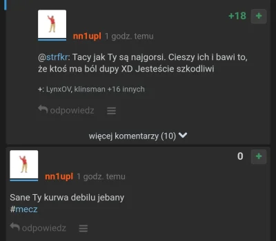 strfkr - @nn1upl: z ciekawości wszedłem w profil takiego świętoszka jak ty xD