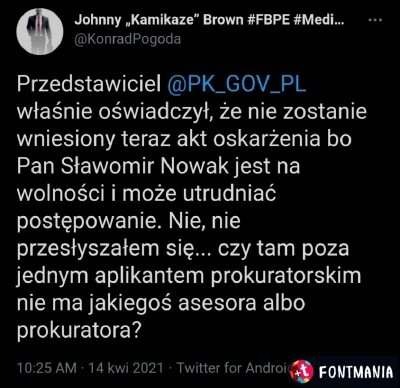 CipakKrulRzycia - #prawo #prokuratorboners #bekazpisu 
#ziobro #polityka #polska