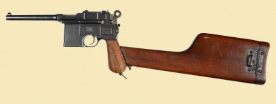 Wstawtulogin - @czokobons: Mauser C96 z kolbą.