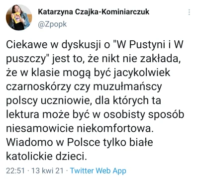 Willy666 - U postępactwa stabilnie
#bekazlewactwa #szkola #multikulti