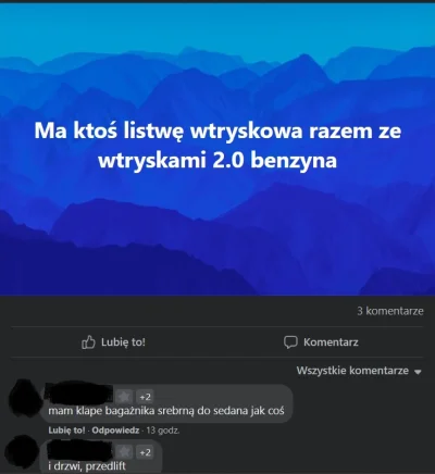 ZlodziejBilonownic - Typowy przypadek na grupkach modelu/marki, no ja pierdykam:
#mo...