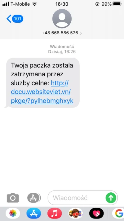 Arekusandura - Mi przyszedł z numeru:
+48 668 586 526