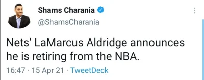 piotr-zbies - LaMarcus Aldridge kończy karierę.

#bruklinstronk #nba