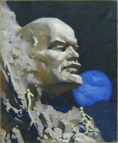pogop - #pogopasztukaspam

Вячеслав Ховаев 
Ленин на Луне, 1960 Lenin na księżycu XD
...
