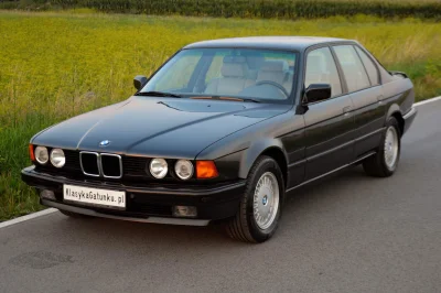 hlyfld - BMW e32 identyko jak ze zdjęcia 3.5litrowa benzyna z LPG w automacie idealne...