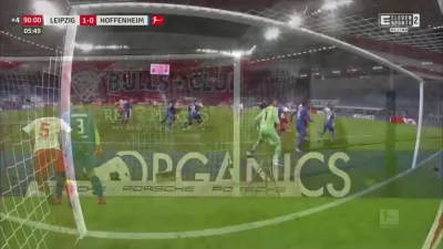 WHlTE - nieuznany gol Yussufa Poulsena
#rblipsk #hoffenheim #meczgif #bundesliga #me...