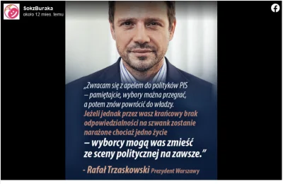 t.....5 - > Trzaskowski przyznał, że twórca „Soku z Buraka” został zatrudniony bez ko...