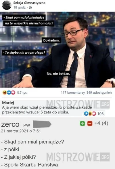 januszzczarnolasu - > Rydzyk do Obajtka. Jest pan genialny

@t1dzej: ( ͡° ͜ʖ ͡°)