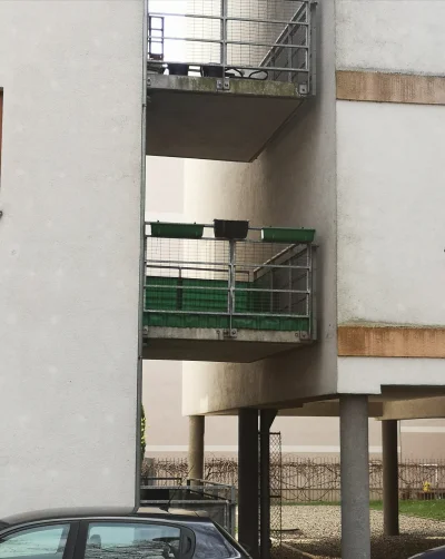 tomcio931 - Balkon z widokiem na ścianę (✌ ﾟ ∀ ﾟ)☞ #patodeweloperka #deweloperka #szc...