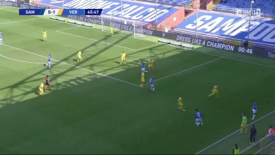 WHlTE - Sampdoria [1]:1 Hellas Verona - Jakub Jankto 
#sampdoria #hellas #seriea #go...