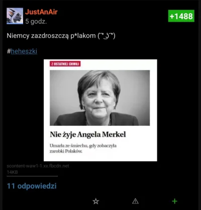 fan_comy - @JustAnAir 1488, Pani Merkel ( ͡° ͜ʖ ͡°)