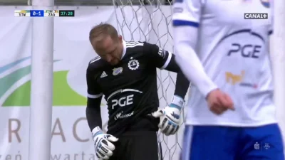 WHlTE - Stal Mielec 0:1 Zagłębie Lubin - Filip Starzyński z karnego
#stalmielec #zag...