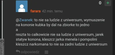 lukwyk - @farara: no ale jak to, przecież to nie są ludzie z uniwersum, jak tak można...