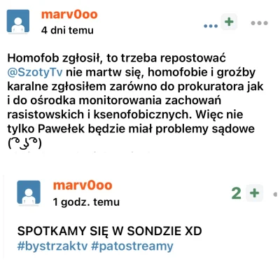 hejtutajkamil - @Ogonek55: @Bugs000Bugs: Mamo obrażają mnie w Internecie ( ͡° ͜ʖ ͡°)