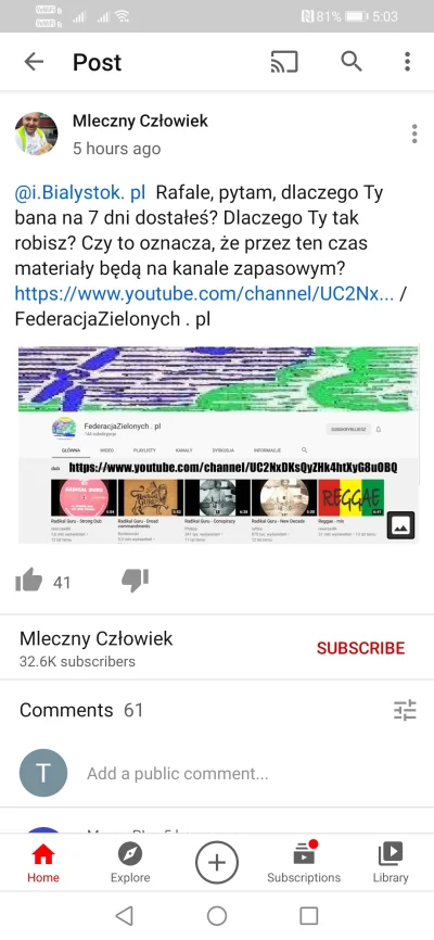 PoteznyTomaszek - Czyżby Rafałek nie był zagrożeniem? Angażuje się w politykę na yt, ...