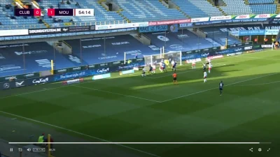 WHlTE - Club Brugge [1]:1 Mouscron - Charles De Ketelaere
 #clubbrugge #jupilerleagu...