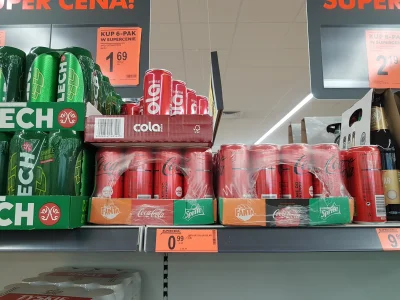 aus88 - Biedronka kilka dni temu. Cola zero coś koło 2.50zł