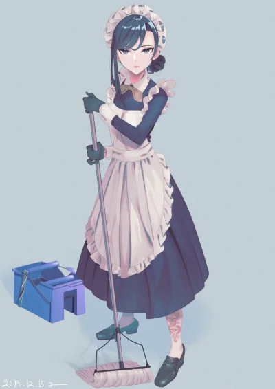 LlamaRzr - #randomanimeshit #originalcharacter #maid #anime
1062x1505!