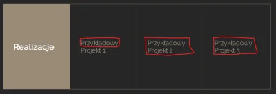 debren - @slynnyzbrodniarzwojenny: 
Projekt 2 i Projekt 3 działa link jako całe pole...
