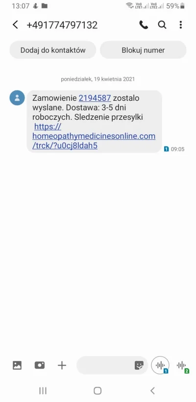 Kuzniar_Cebularz - Witam.
Poniższego sms-a dostała narzeczona, niestety w niego wesz...