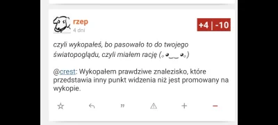 c.....t - @rzep: mocne słowa jak na wykopka, ktory otwarcie przyznaje, że wykopuje ty...