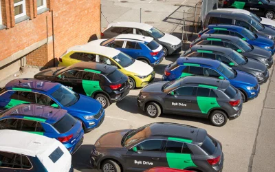 malinowydzem - Bolt wchodzi na rynek wynajmu samochodów w Estonii 

Na parkingu fir...