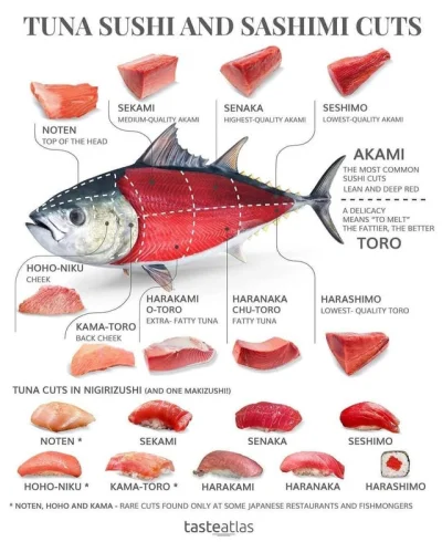 cheeseandonion - #coolguides #sashimi #tunczyk #sushi