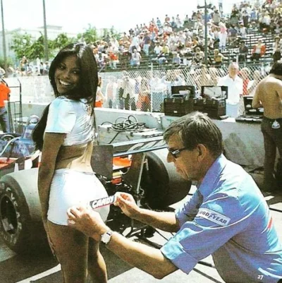 R.....8 - @tumialemdaclogin: Ken Tyrrell w Las Vegas w 1982 roku. Wówczas wyścig wygr...