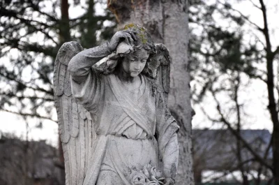 Bastet_A - Rzeźba na cmentarzu w mojej miejscowości.
#fotografia #rzezba #sztuka #cm...