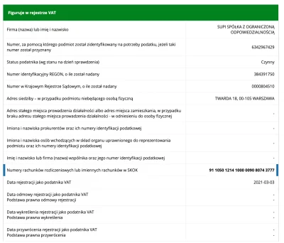 techxshop - @jceel może wcześniej pokusisz się o sprawdzenie czy spółka figuruje w re...