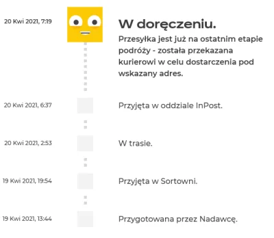 MasterArtur - Przyjdzie jeszcze dzisiaj?
#inpost