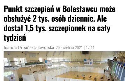 jaroty - TYLKO U NAS. CZASKOSKI NIE RADZI SOBIE ZE SZCZEPIENIAMI W BOLESŁAFCU [UJAWNI...