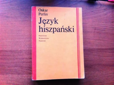 Coliflor - @SpawaczPolimeru: Język hiszpański, Oskar Perlin. Stary prlowski podręczni...