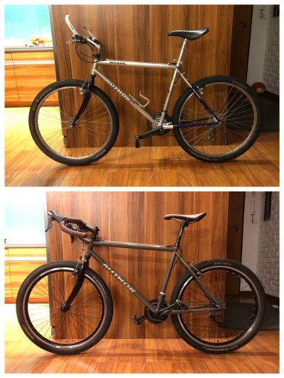 fonfi - Przewinął się tutaj kilka razy temat opłacalności remontowania starego roweru...