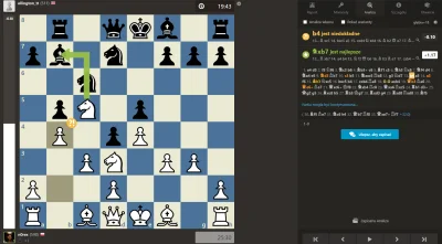 purplepulp - #szachy
Dlaczego b7 jest lepszym ruchem? może mi zbić tego konia wieżą ...