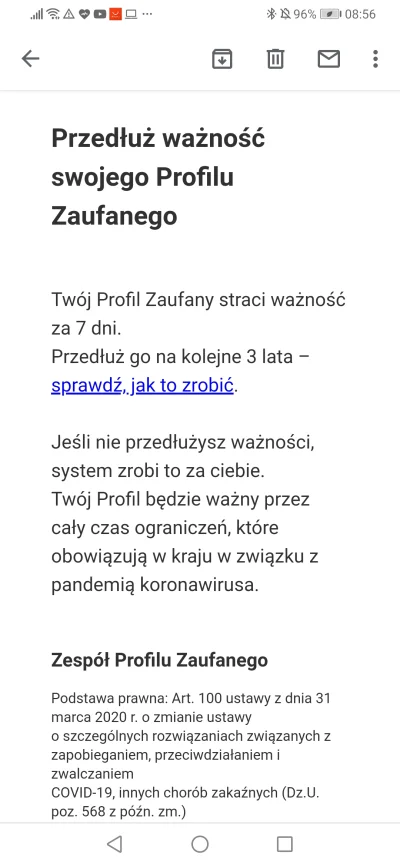 karol1213 - Skoro system zrobi to za mnie to po #!$%@? wysyłają maile aby przedłużyć ...