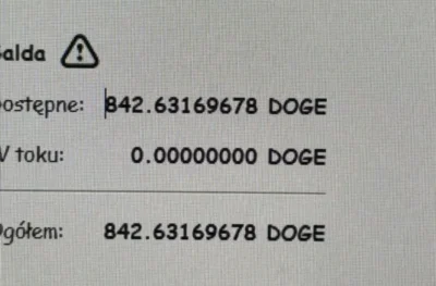 ToTheMoon - Ostatnie doge które sprzedawałem z końcem 2017 roku, wyprowadzałem z port...