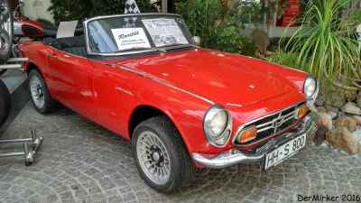 DerMirker - Honda S800, dostępna w wersji nadwoziowej coupe lub cabrio i produkowana ...