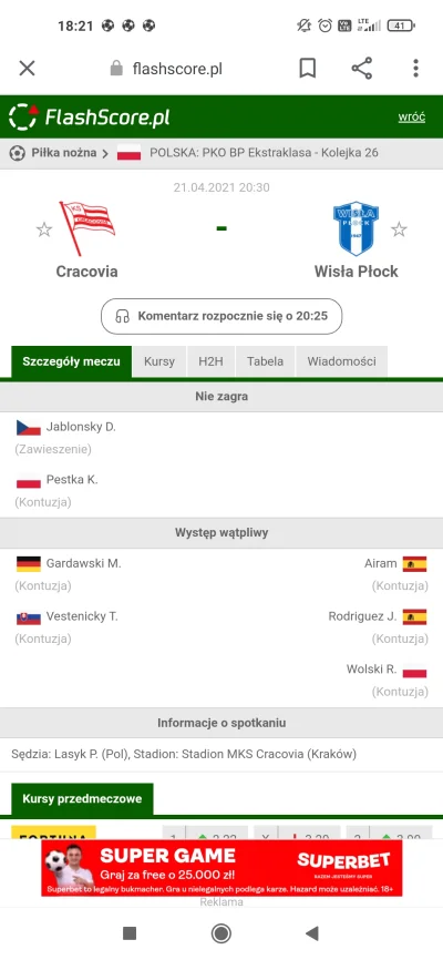 Zi3L0nk4 - Ale meczycho się zapowiada( ͡° ͜ʖ ͡°)
#ekstraklasa #mecz #cracovia #wisla...