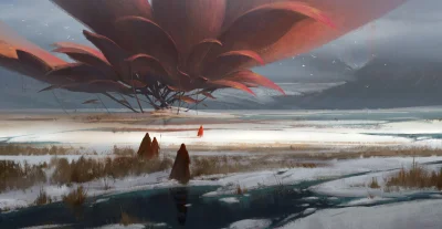 GARN - #sztuka #art #grafika #digitalpainting #conceptart autor: Ruxing Gao, The huge...