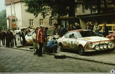 Zapaczony - 38 Rajd Polski, Głuszyca, 1978r. 

"PITSTOP"- Blahna Václav - Hlávka Lu...