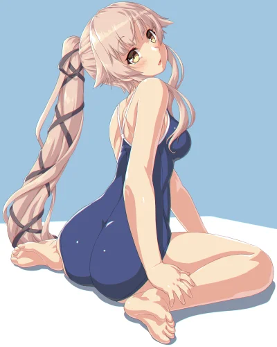 Azur88 - #randomanimeshit #anime #kantaicollection #yura #swimsuit #stopkianime