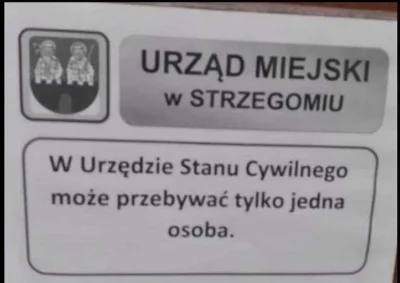 magnuss - Takie tam zarządzenia w Strzegomiu :)

#covid19 #smieszneobrazki